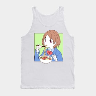 Just A Girl Who Loves Anime & Ramen Tank Top